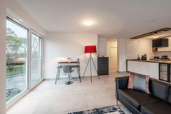 Luxury 1BR Loft "USM" I Center I Fireplace I Mercedes & US Army I Stuttgart