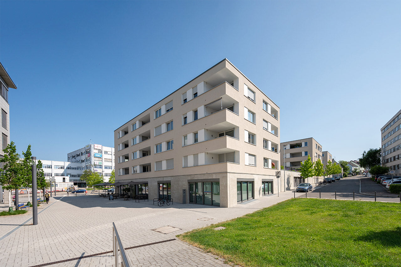 Design apartment "BAUHAUS" I Top location I Balcony I Home office I Family-friendly